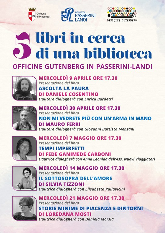5 libri in cerca di una biblioteca