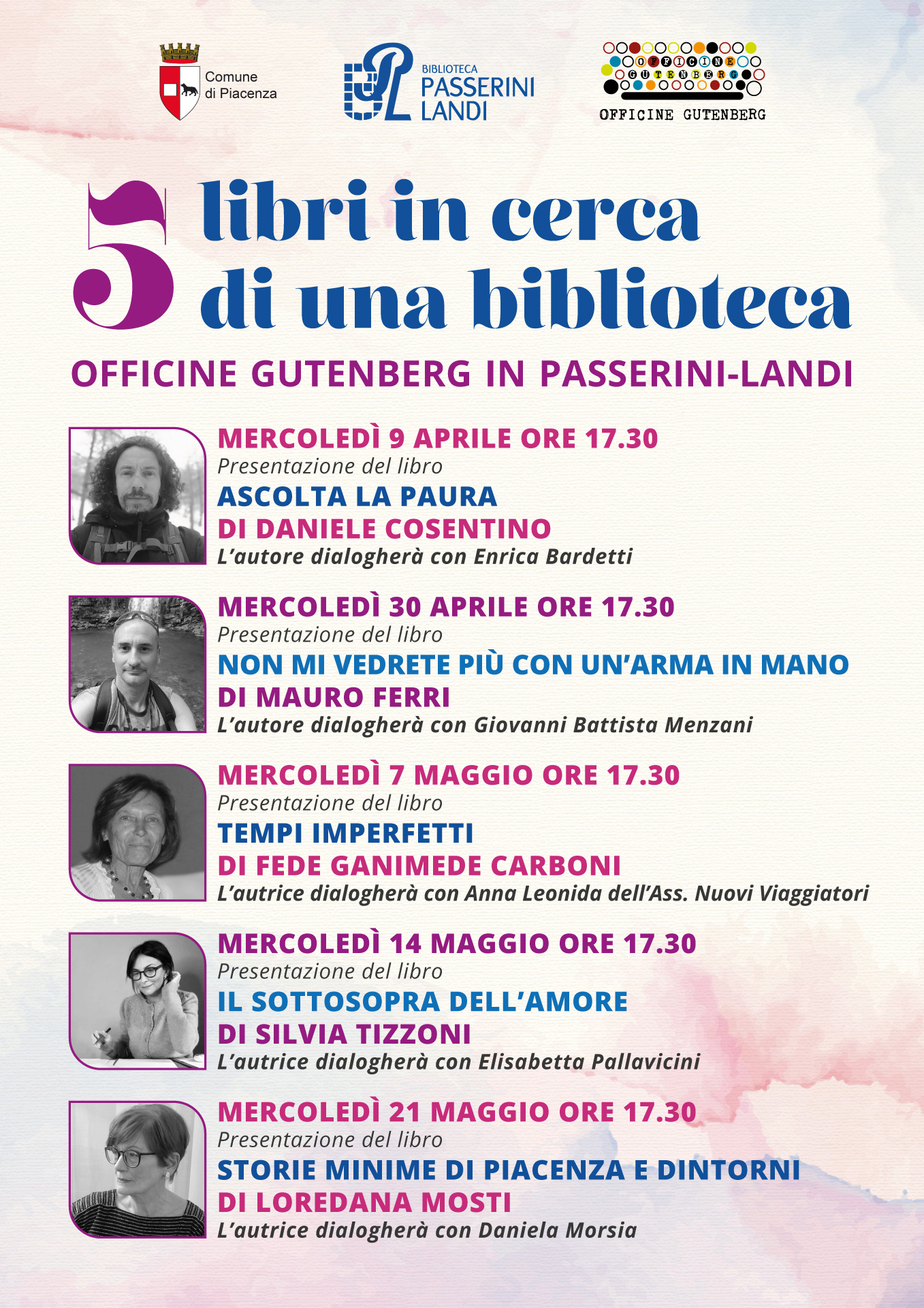5 libri in cerca di una biblioteca
