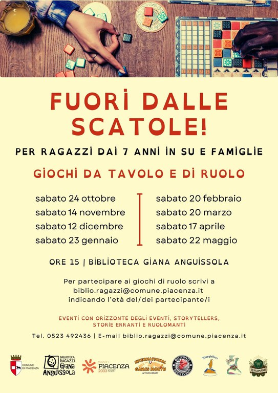 Fuori dalle scatole