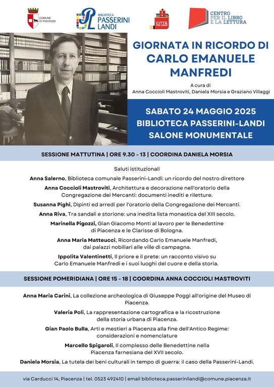 Giornata in ricordo di Carlo Emanuele Manfredi