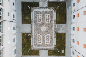 Chiusura temporanea del cortile grande