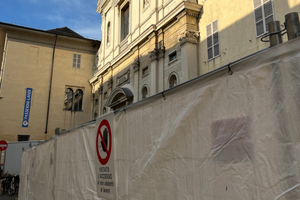 Lavori di ristrutturazione di Palazzo San Pietro