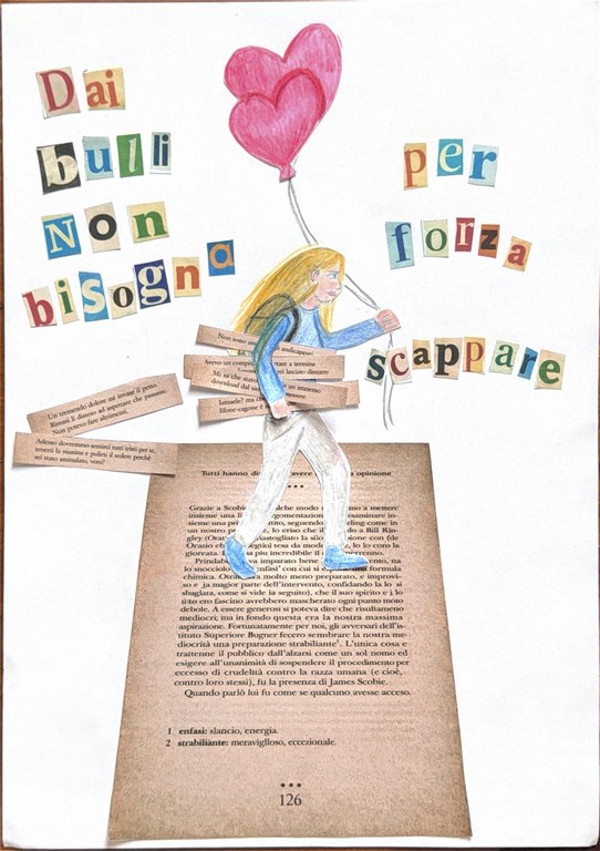 Collage sul libro Non chiamatemi Ismaele